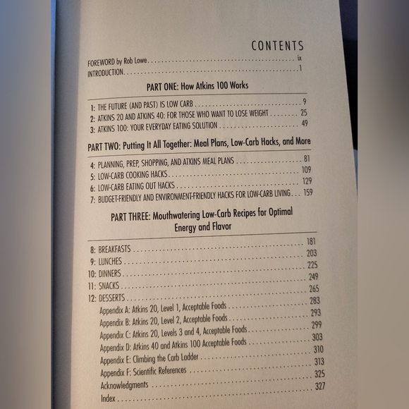 The Atkins 100 Eating Solution by Colette Heimowitz & Forward by Rob Lowe. New. - Picture 3 of 5